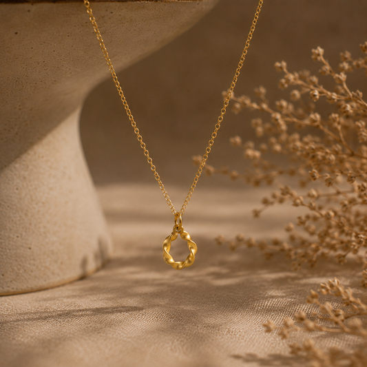 Aurora Twist  Pendant Chain