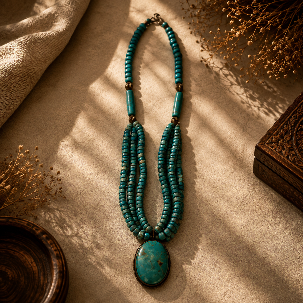 Turquoise Necklace Elegance