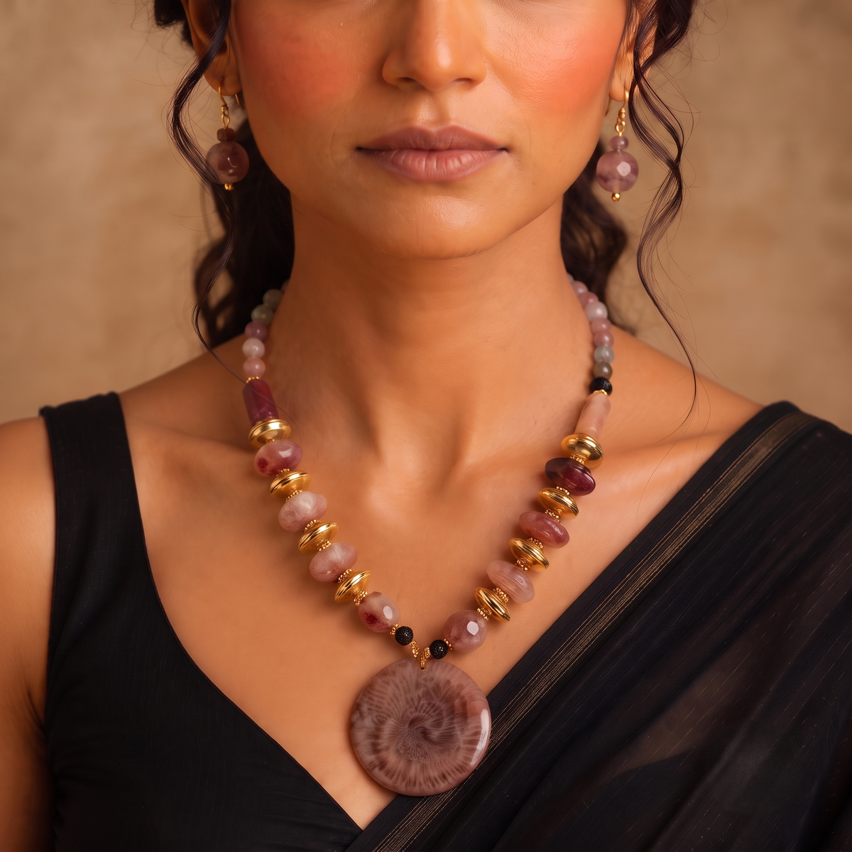 Earthy Ivory Harmony Necklace